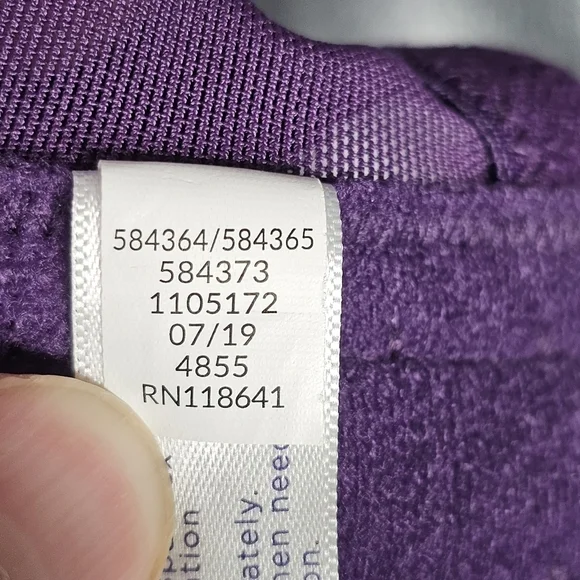 Cacique Purple Unlined Balconette Bra 46DD - Picture 10 of 10